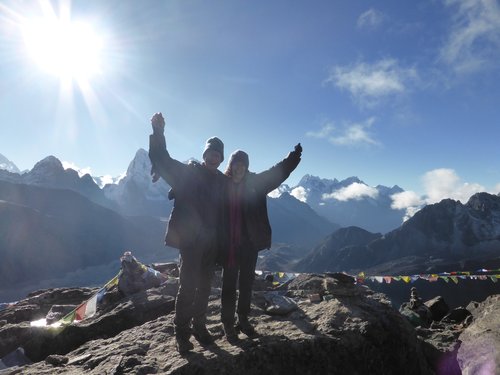 Everest from Gokyo Trek- Kay Collins